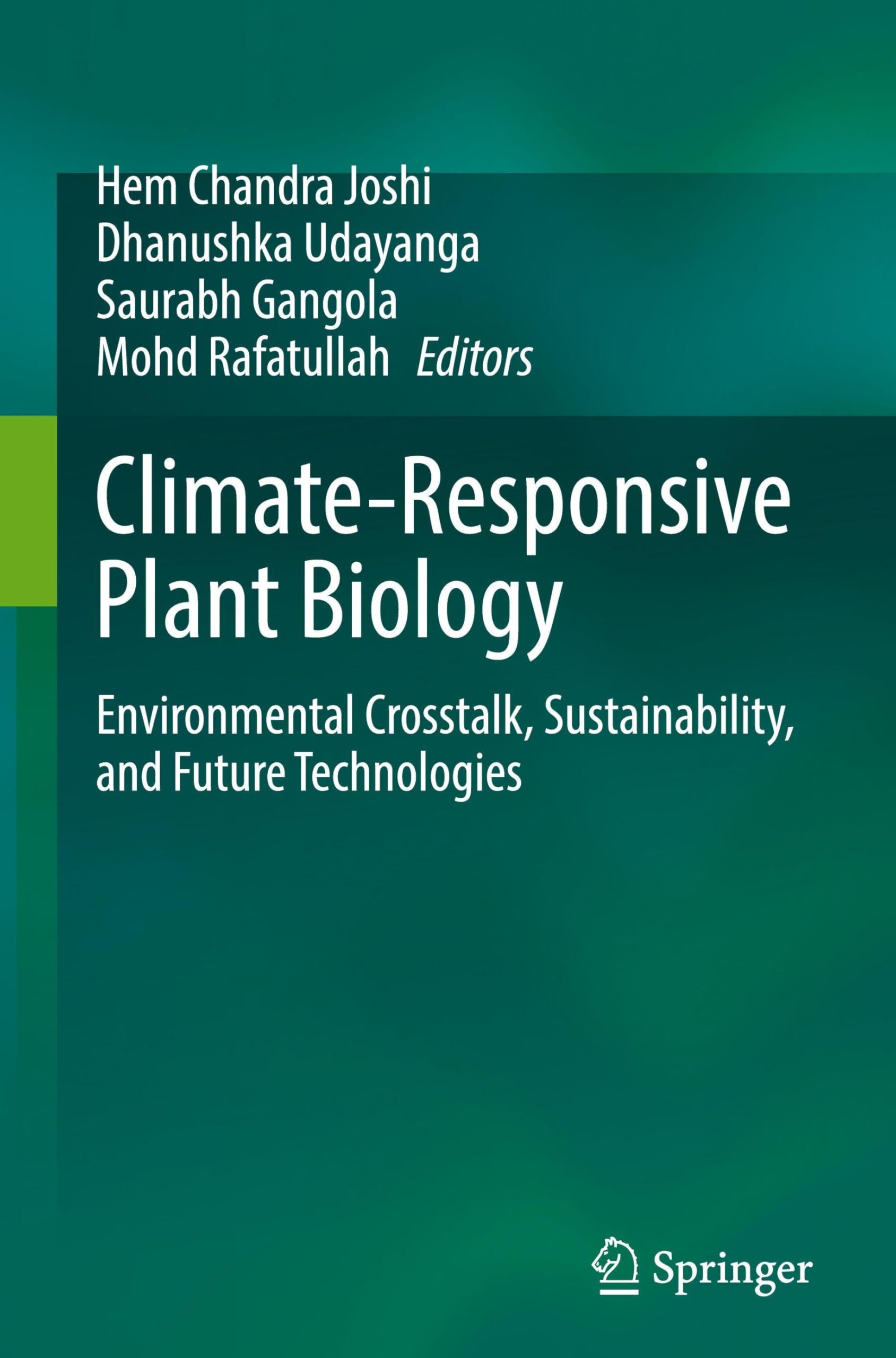 Buy Climate-Responsive Plant Biology: Environmental Crosstalk